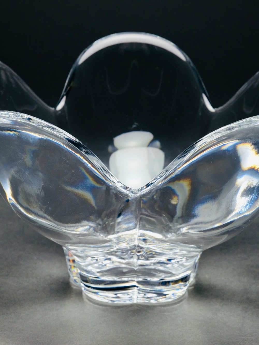 Orrefors Swedish Crystal Lars Hellsten Pomona Bowl
